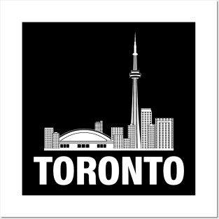 Toronto Skylines Posters and Art